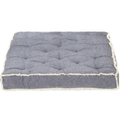 Maison Exclusive Coussins Extérieurs Et Accessoires | - Coussin de chaise de terrasse bleu marine tissu oxford
