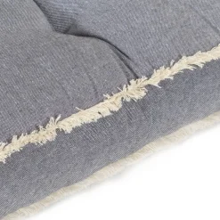 Maison Exclusive Coussins Extérieurs Et Accessoires | - Coussin de chaise de terrasse bleu marine tissu oxford