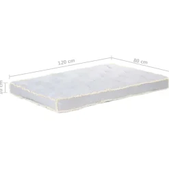 Maison Exclusive - Coussin de canapé palette gris 120x80x10 cm Hot