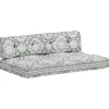 Maison Exclusive - Coussin de canapé palette gris clair tissu patchwork Discount