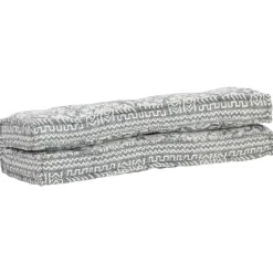 Maison Exclusive - Coussin de canapé palette gris clair tissu patchwork Discount