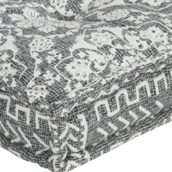 Maison Exclusive - Coussin de canapé palette gris clair tissu patchwork Discount