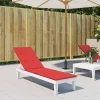 Maison Exclusive Coussins Extérieurs Et Accessoires | - Coussin de chaise de terrasse rouge (75+105)x50x4 cm