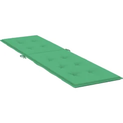 Maison Exclusive Coussins Extérieurs Et Accessoires | - Coussin de chaise de terrasse vert (75+105)x50x4 cm