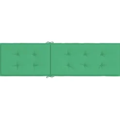 Maison Exclusive Coussins Extérieurs Et Accessoires | - Coussin de chaise de terrasse vert (75+105)x50x4 cm