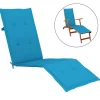 Maison Exclusive - Coussin de chaise de terrasse bleu (75+105)x50x4 cm Best