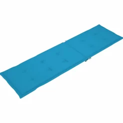 Maison Exclusive - Coussin de chaise de terrasse bleu (75+105)x50x4 cm Best