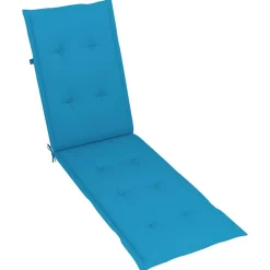 Maison Exclusive - Coussin de chaise de terrasse bleu (75+105)x50x4 cm Best
