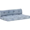 Maison Exclusive - Coussin de canapé palette indigo tissu patchwork Clearance