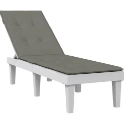 Maison Exclusive Coussins Extérieurs Et Accessoires | - Coussin de chaise longue taupe mélangé (75+105) x 50 x 4 cm tissu