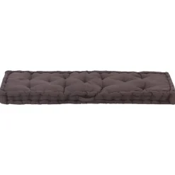 Maison Exclusive Coussins Extérieurs Et Accessoires | - Coussin de plancher de palette coton 120x40x7 cm anthracite