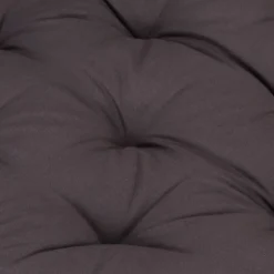 Maison Exclusive Coussins Extérieurs Et Accessoires | - Coussin de plancher de palette coton 120x40x7 cm anthracite