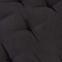 Maison Exclusive - Coussin de plancher de palette coton 120x80x10 cm noir Outlet