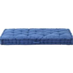 Maison Exclusive - Coussin de plancher de palette coton 120x80x10 cm bleu clair Best