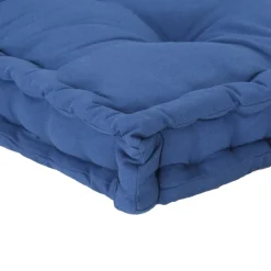 Maison Exclusive - Coussin de plancher de palette coton 120x80x10 cm bleu clair Best