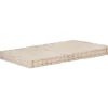 Maison Exclusive - Coussin de plancher de palette coton 120x80x10 cm beige New
