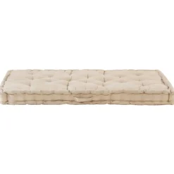 Maison Exclusive - Coussin de plancher de palette coton 120x80x10 cm beige New