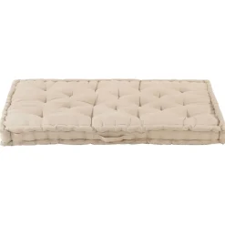 Maison Exclusive - Coussin de plancher de palette coton 120x80x10 cm beige New