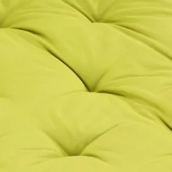 Maison Exclusive Coussins Extérieurs Et Accessoires | - Coussin de plancher de palette coton 120x80x10 cm vert