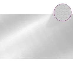 Maison Exclusive Piscines Et Spas | - Couverture de piscine rectangulaire 1000x600 cm pe argenté