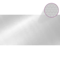 Maison Exclusive Piscines Et Spas | - Couverture de piscine argenté 975x488 cm pe