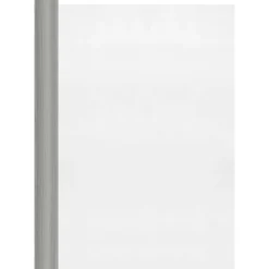 Maison Exclusive Brise-Vues, Bordures Et Dallages | - Écran en treillis acier inoxydable 112x500 cm argenté