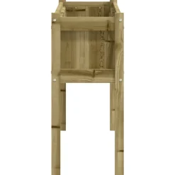 Maison Exclusive - Jardinières 2 pcs avec pieds bois de pin imprégné Sale
