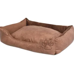 Maison Exclusive - Lit pour chiens avec coussin cuir artificiel pu taille m beige Outlet