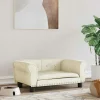 Maison Exclusive - Lit pour chien crème 70x45x30 cm velours Online
