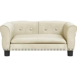 Maison Exclusive - Lit pour chien crème 70x45x30 cm velours Online