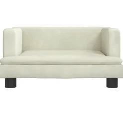 Maison Exclusive - Lit pour chien crème 60x40x30 cm velours Best