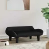 Maison Exclusive Niches, Paniers Et Transports | - Lit pour chien noir 70x40x24 cm velours