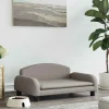 Maison Exclusive - Lit pour chien taupe 70x45x30 cm tissu Clearance