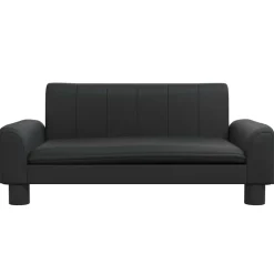 Maison Exclusive - Lit pour chien noir 70x45x30 cm similicuir Hot