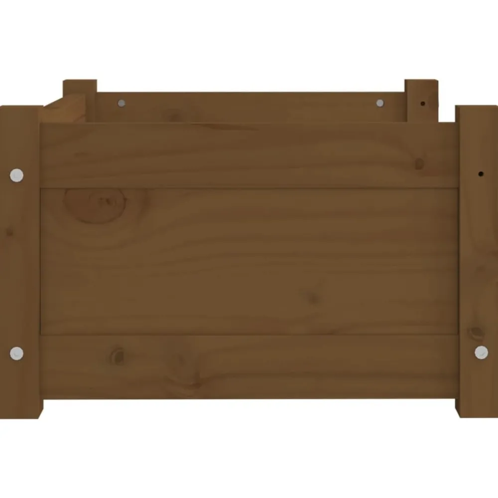 Maison Exclusive - Lit pour chien marron miel 55,5x45,5x28 cm bois massif de pin Clearance