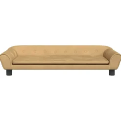 Maison Exclusive - Lit pour chien marron 100x50x21 cm velours Online