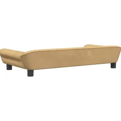 Maison Exclusive - Lit pour chien marron 100x50x21 cm velours Online
