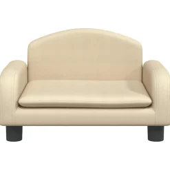 Maison Exclusive - Lit pour chien crème 50x40x30 cm tissu Best