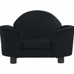 Maison Exclusive Niches, Paniers Et Transports | - Lit pour chien noir 66x40x45 cm velours