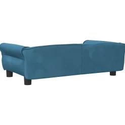 Maison Exclusive - Lit pour chien bleu 95x55x30 cm velours New