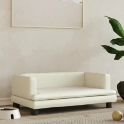 Maison Exclusive - Lit pour chien crème 80x45x30 cm similicuir Outlet