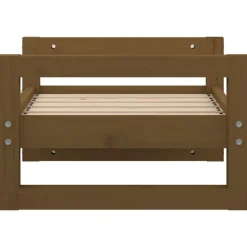 Maison Exclusive - Lit pour chien marron miel 55,5x45,5x28 cm bois de pin solide Online