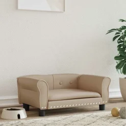 Maison Exclusive - Lit pour chien cappuccino 70x45x30 cm similicuir New