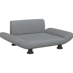 Maison Exclusive - Lit pour chien gris clair 70x45x28 cm tissu Discount
