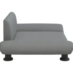 Maison Exclusive - Lit pour chien gris clair 70x45x28 cm tissu Discount