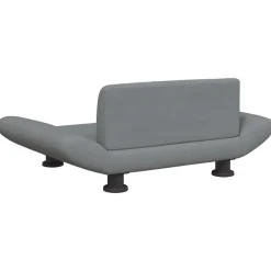 Maison Exclusive - Lit pour chien gris clair 70x45x28 cm tissu Discount