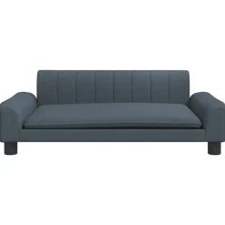 Maison Exclusive - Lit pour chien gris foncé 90x53x30 cm tissu Online