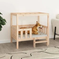 Maison Exclusive - Lit pour chien 95,5x73,5x90 cm bois de pin solide Hot
