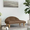 Maison Exclusive - Lit pour chien marron 70x52x30 cm tissu