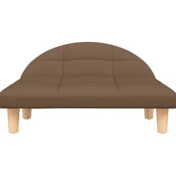 Maison Exclusive - Lit pour chien marron 70x52x30 cm tissu